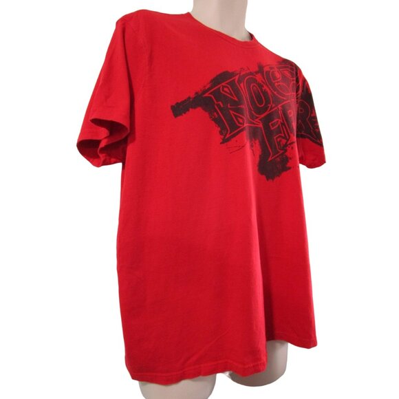 No Fear Graphic Red T Shirt XL Cotton Statement Tee - Picture 4 of 14